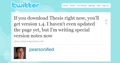 Thesis 1.4 for Wordpress Launches