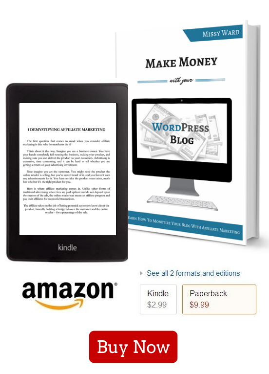 Make Money With Your WordPress Blog - Buy Now on Amazon