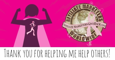 Thank you for helping me help others.  Please donate to http://iwalkforboobies.com