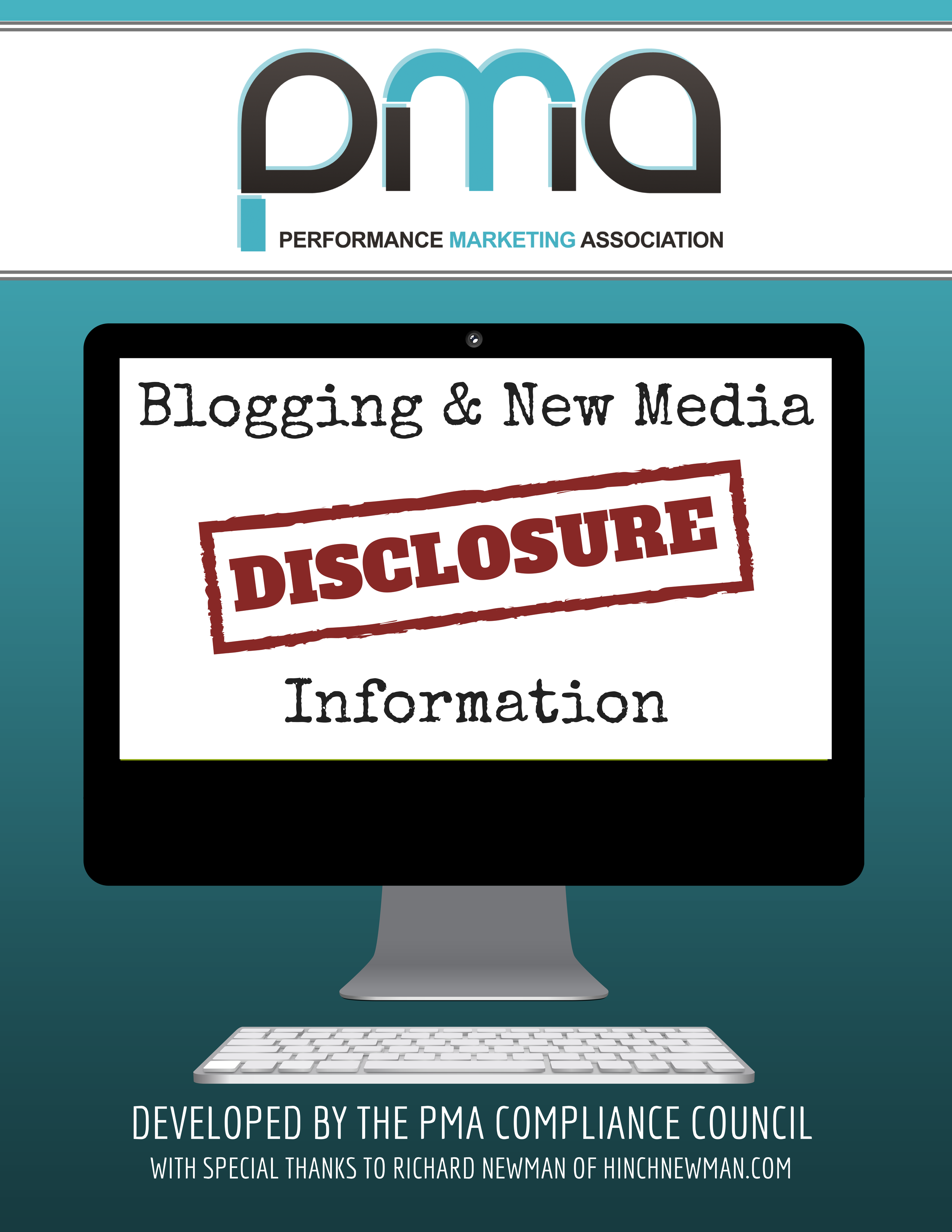 Performance Marketing Association Blogging and New Media Disclosure Information